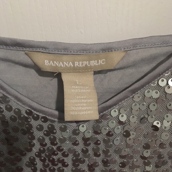 Sequin silver top - Picture 3 of 3